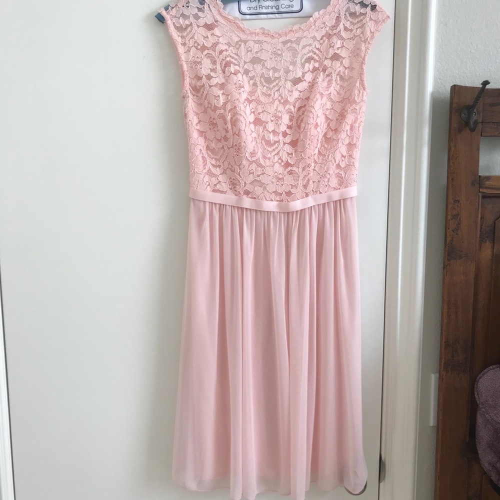 David’s bridal bridesmaid dress “petal”